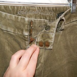Eddie Bauer Corduroy Low Rise Flare Bottoms